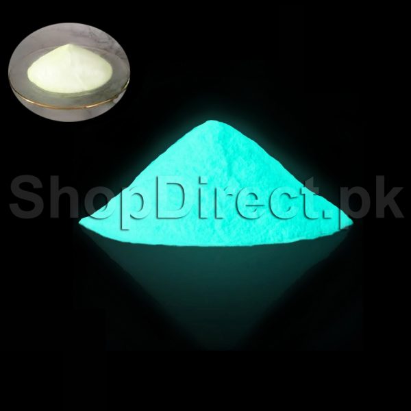 Aqua Glow in Dark Powder for Painting Decorations Artwork