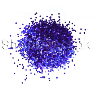 Shiny Blue Round Glitter for Art Craft