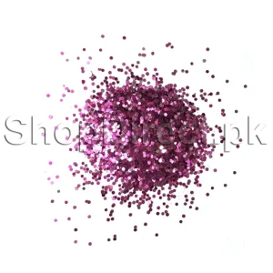 Silverish Pink Round Glitter for Artwork and Crafting