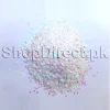 Milky White Round Glitter for Artwork Crafting and School Projects